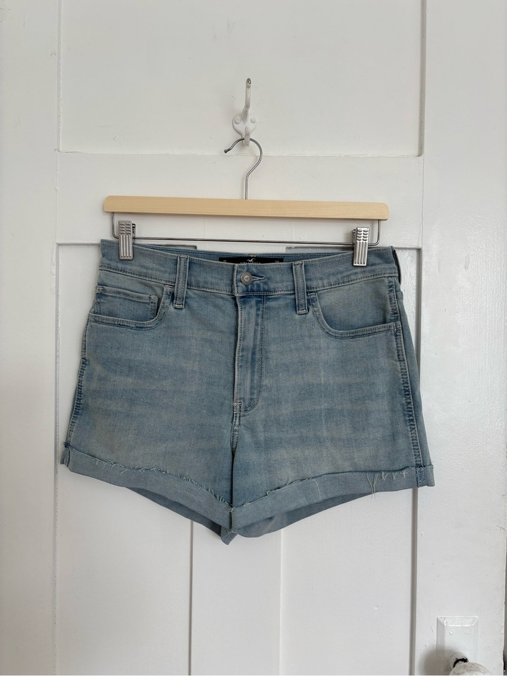 New w/o Tags - Hollister Light Blue Women's Denim Shorts
